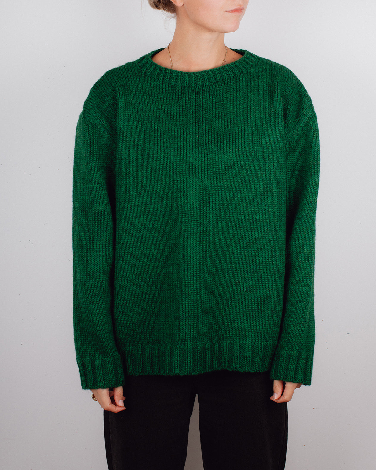 The Sweater Pine Green