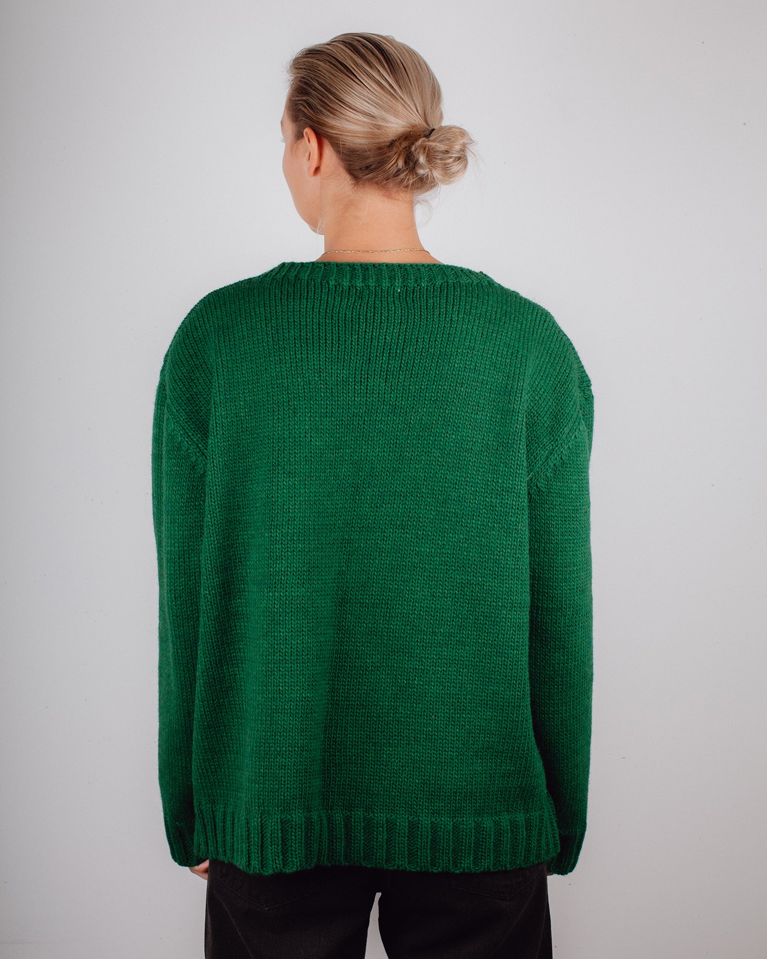 The Sweater Pine Green
